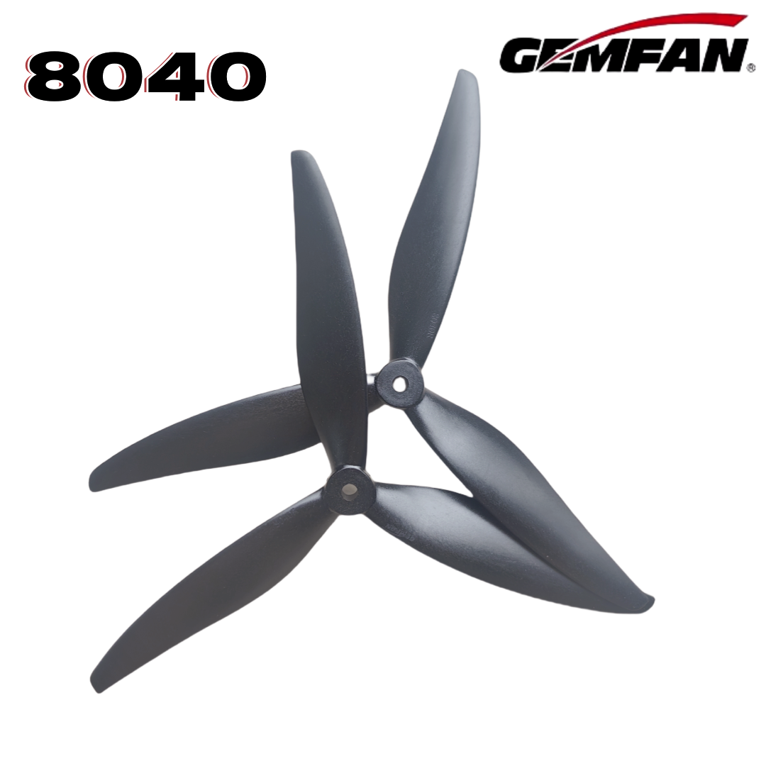 Drone Racing Motor - Gemfan 8040 8X4X3 3날개 8인치 프로펠러