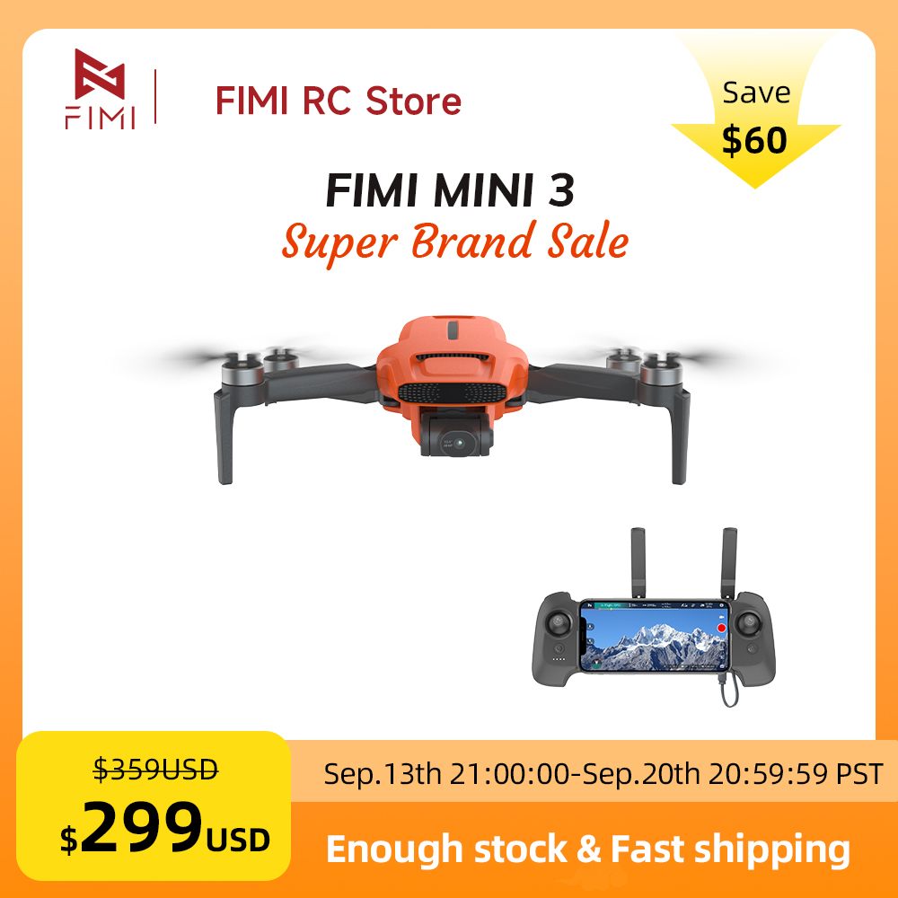 Drone Racing Camera - FIMI MINI 3 카메라 드론 4K