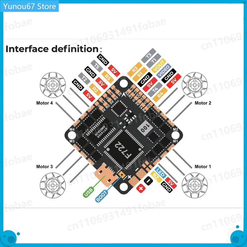 GEPRC GEP-F722-45A AIO V2 비행 컨 - Drone Racing Flight Controller 리뷰 및 가격