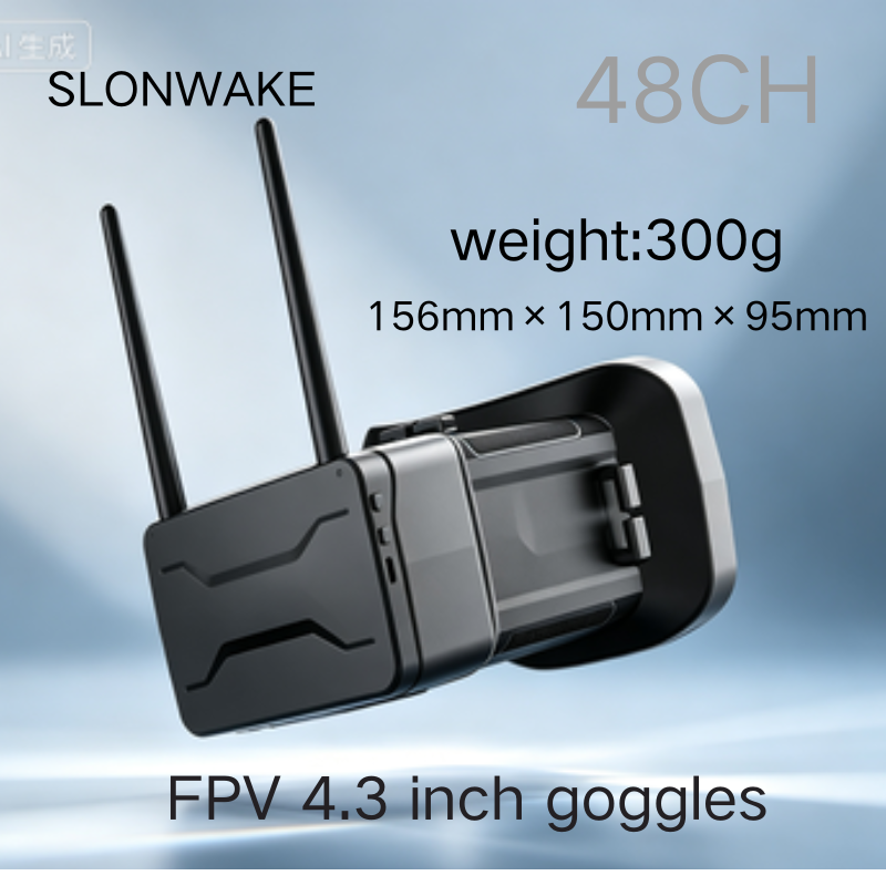 5.8GHz FPV 고글, 4.3인치, 480x272  - Drone Racing Antenna 리뷰 및 가격